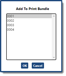 add to print bundle 1