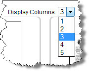browse display columns